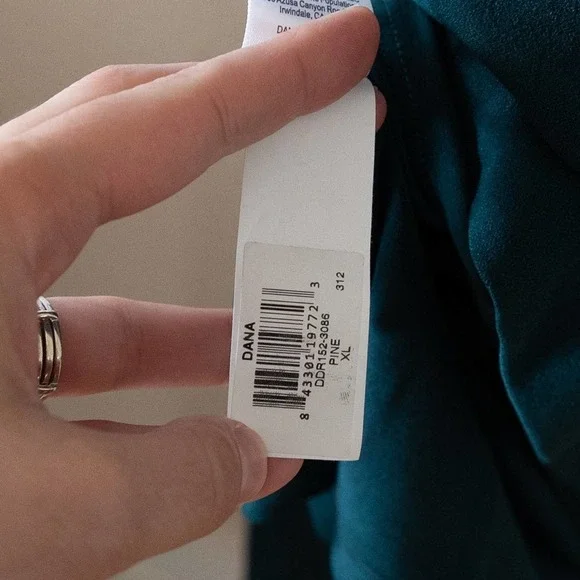 DRESS THE POPULATION Dana Wrap Waist Cocktail Dress - Picture 9 of 9